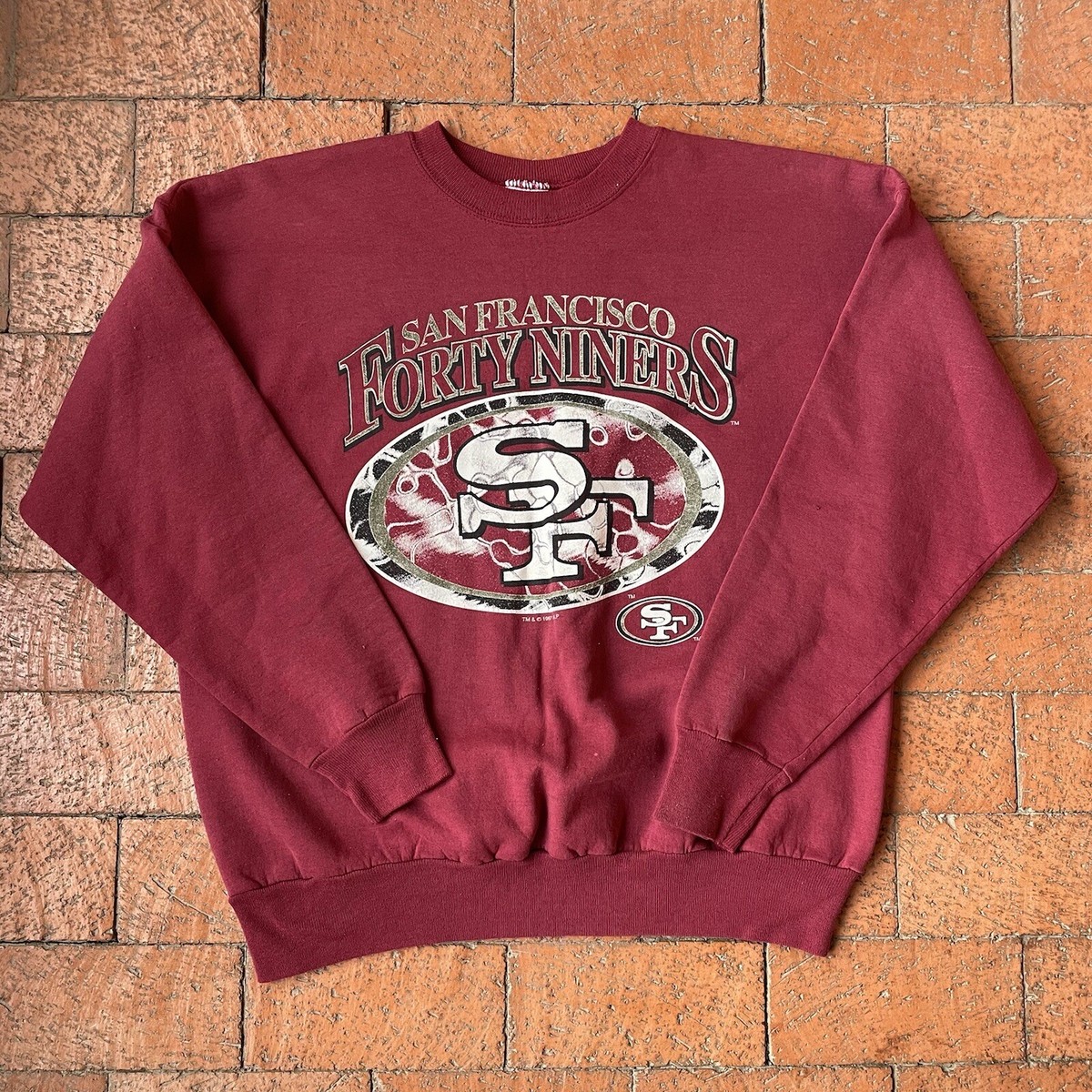 Vintage Hanes Red Sweatshirt Sz Large San Francisco CA 49ers Vintage Hanes Red Sweatshirt Sz Large San Francisco CA 49ers