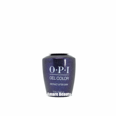 OPI Downtown LA Fall 2021 GelColor Gel Polish - Abstract After Dark #GCLA10