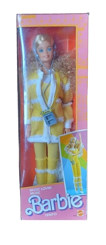 #5150 NRFB Vintage Mattel Foreign Issue Music Lovin' Barbie Fashion Doll
