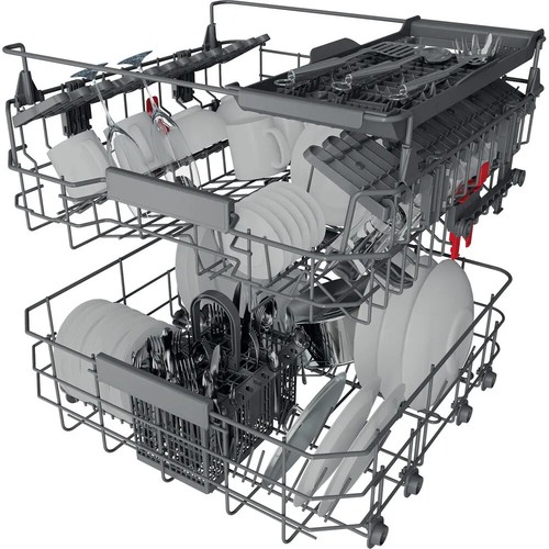 Bauknecht BCIO 3C33 EC Fully Integrated Dishwasher 14 Place Settings in Silver - Picture 8 of 10