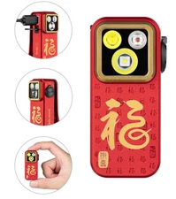 Olight Oclip Pro Fortune Snake Special Edition, Floodlight Spotlight & Red Light