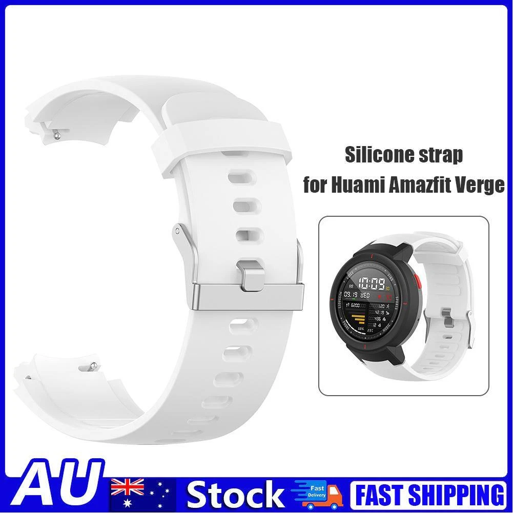 Amazfit verge leather clearance strap