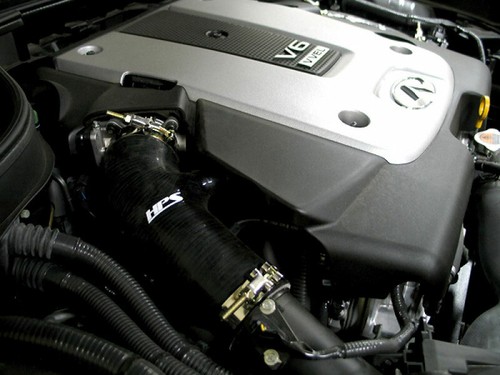 HPS Silicone Air Intake Replacement Hose Kit for Nissan 07-09 350Z Z33 RED 08 - Picture 2 of 3