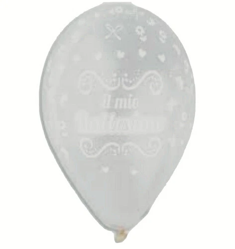 Palloncini trasparente battesimo per feste e party