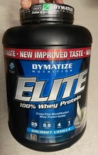 Elite Whey Protein Isolate G. Vanilla, 5 lbs, 25 G. protein