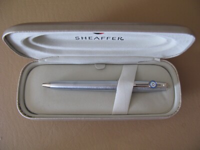 New Old Stock Sheaffer US House of Representatives Stainless Steel Ballpoint Pen