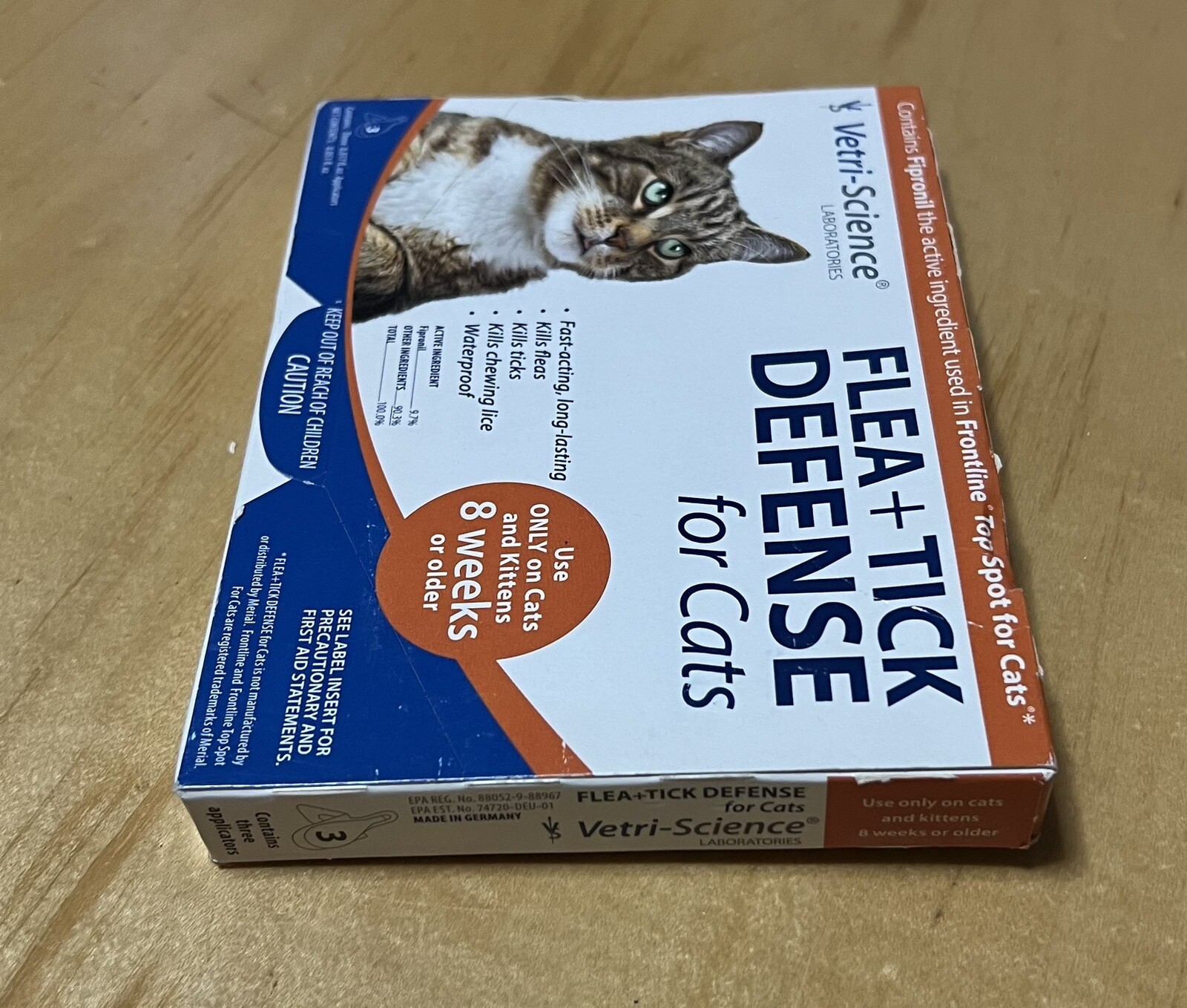 VetriScience Flea + Tick Defense for Cats & Kittens eBay