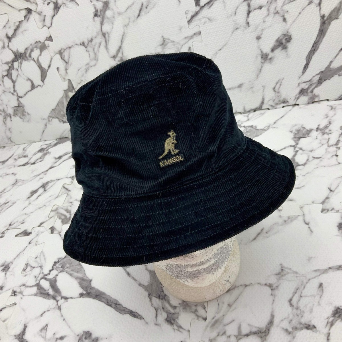 Men's Kangol Black Corduroy Lahinch Casual Bucket Hats NWT | eBay