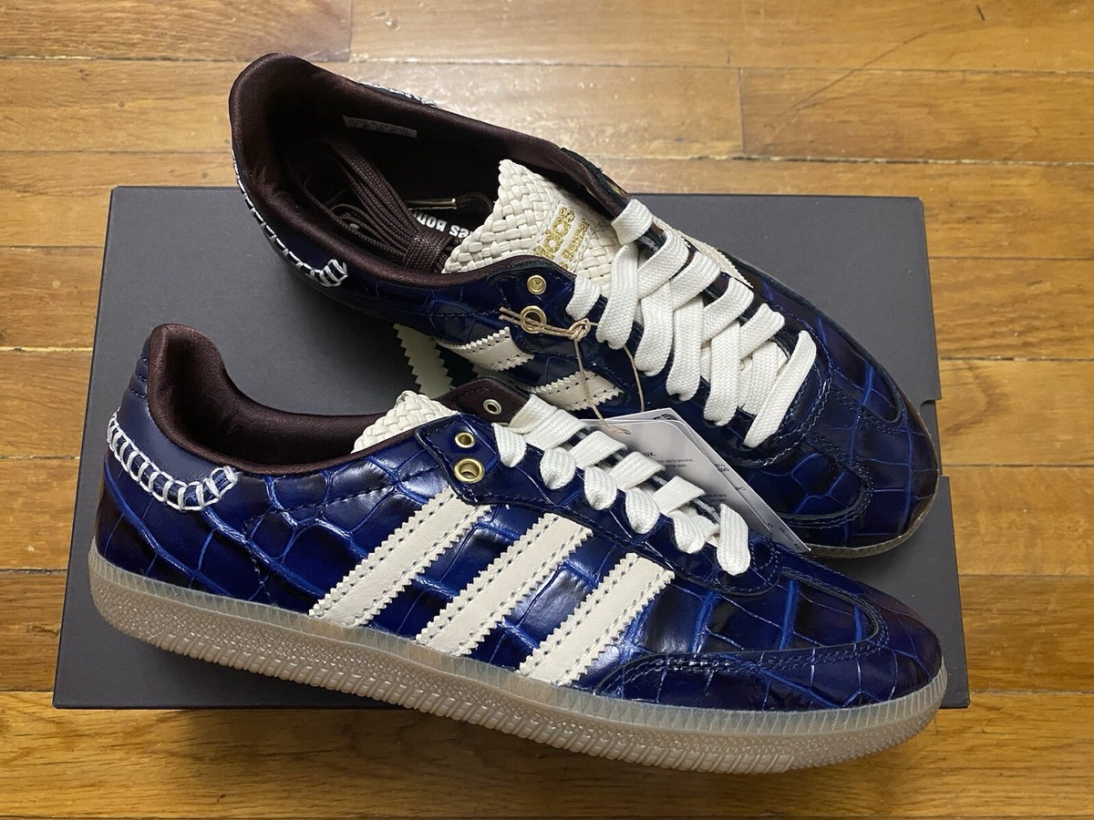 Size 3.5M / 4.5W - adidas Samba Wales Bonner Navy Croc - ✓SHIP