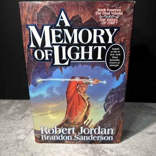 Wheel of Time - Robert Jordan - A Memory of Light - 1st Ed,1st Print Auto Signed