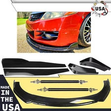 For Chevrolet Malibu Front Bumper Lip Splitter Spoiler Body Kit /Side Skirt