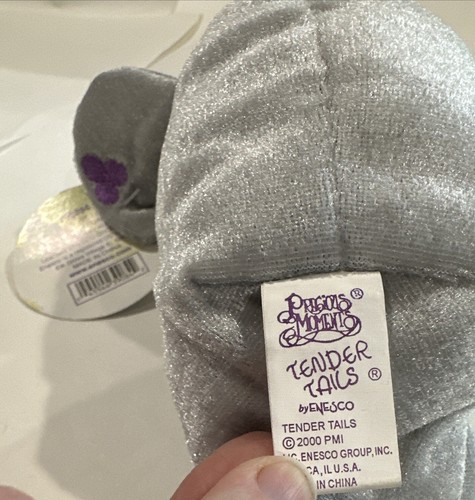Precious Moments Tender Tails Endangered Tails Limited Edition 6" Manatee New - Picture 8 of 8