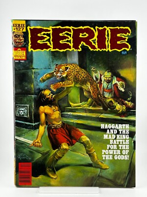 Eerie #127 Warren Magazine 1981 vtg Horror Comic