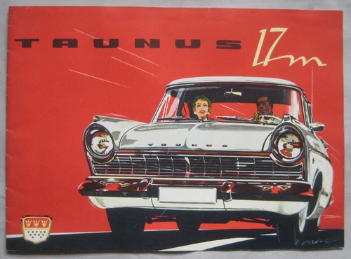Ford Taunus 17m Brochure