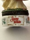 NIB 2000 Disney PHB SNOW WHITE Porcelain Hinged Trinket Box w/Basket of Apples — photo 9