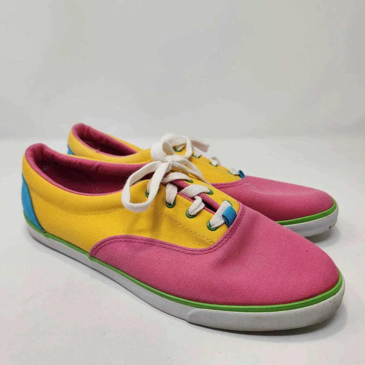 Neon color sneakers discount