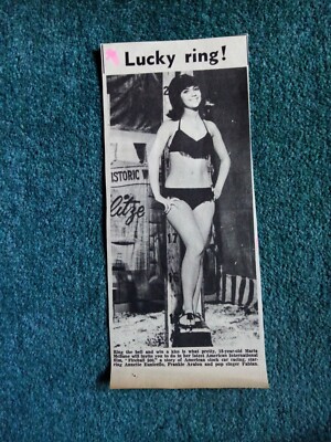 Ama2 Ephemera 1966 Picture Schauspielerin Maria mcbane fireball 500 