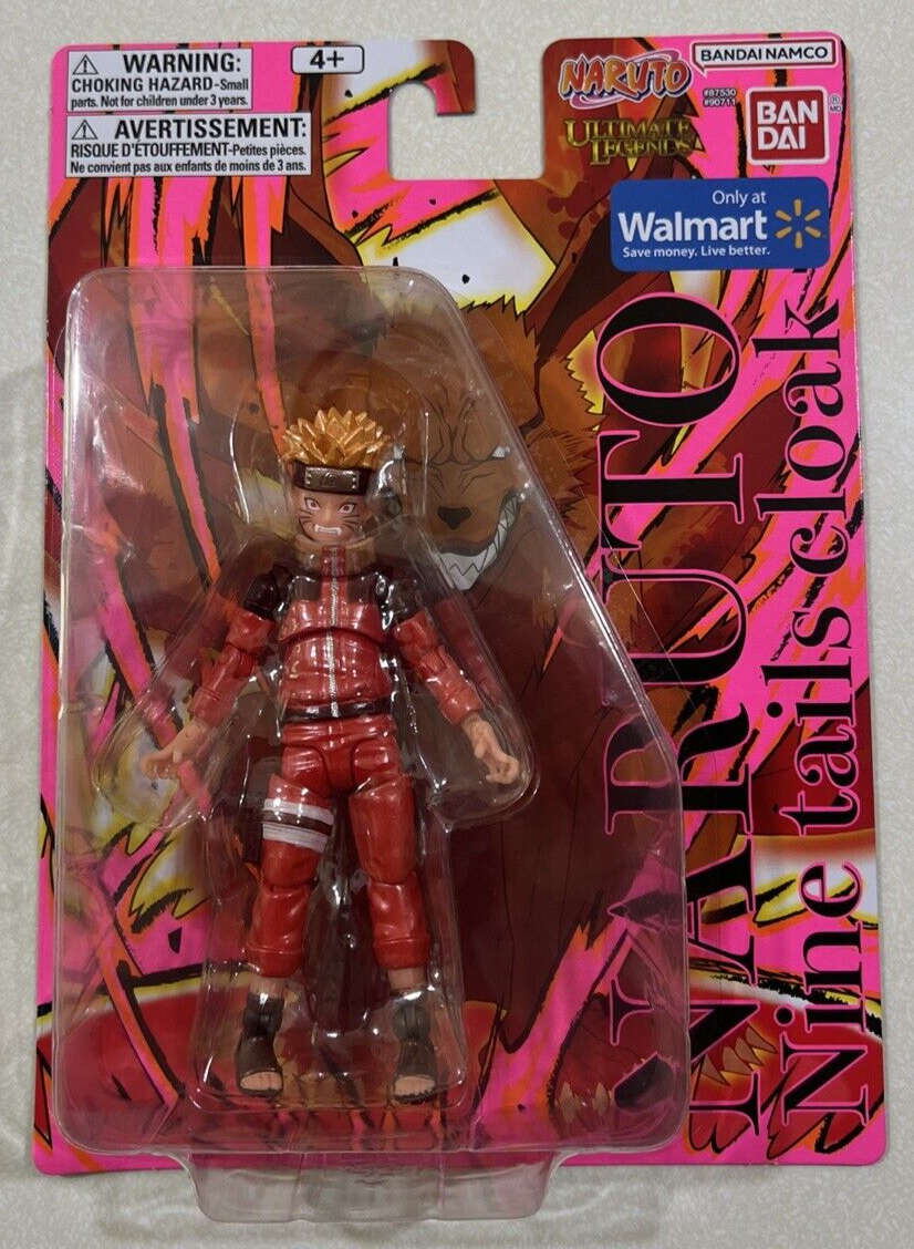 NEW 2024 Bandai Naruto Nine Tails Cloak Ultimate Legends Walmart