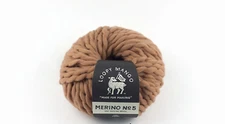 NWT Loopy Mango Merino No. 5 Wool Chunky Yarn CAMEL