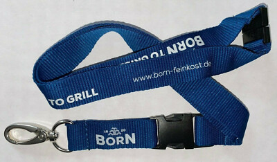 BORN Mustard & Deli Lanyard Lanyard NEW (E63)