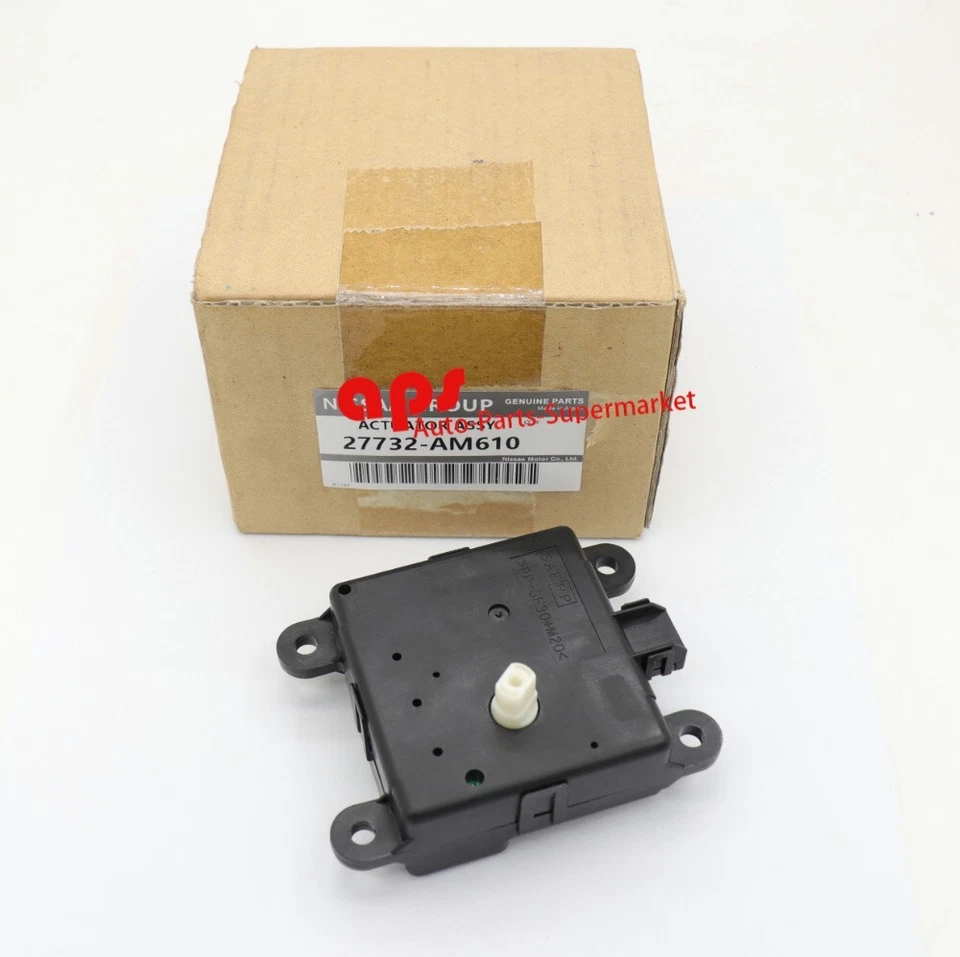 Actuador de puerta mezcla de aire acondicionado OEM 27732-AM610 para Nissan GT-R Infiniti QX50 QX70 Foto 2 de 4