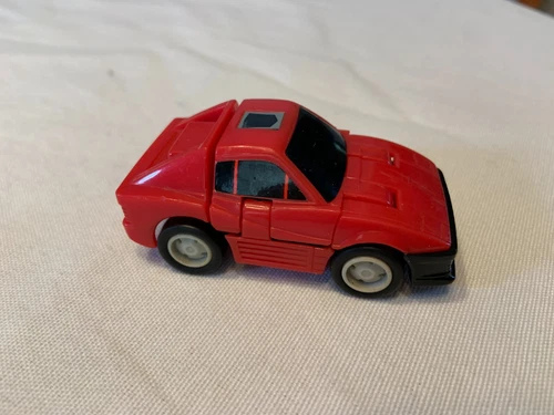 Transformers G1  Autobot Throttlebot chase Ferrari Complete Hasbro 1987 Vintage