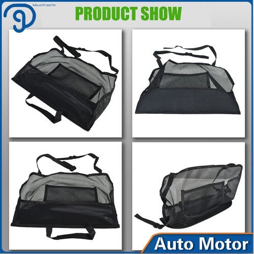 For Universal Car Seat Back Holder Elastic Black Net Pocket Storage Organizer - Picture 15 of 15