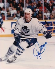 TORONTO MAPLE LEAFS SERGIO MOMESSO SIGNED 8 X 10 PHOTO w COA