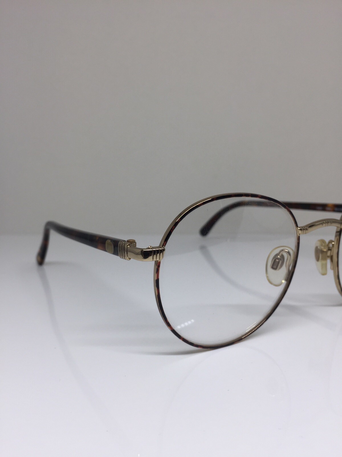 New Vintage Valentino V406 Eyeglasses C. 906 Gold with Tortoise 52-20mm Italy image 5