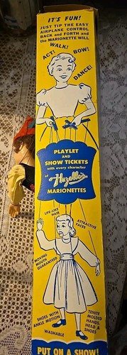 Vintage Hazelle’s Marionette #312 Swiss Boy with Box - Picture 7 of 9