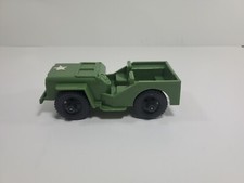 Vintage US ARMY Plastic Jeep TIM-MEE TOYS Made in USA Excellent Condition