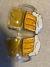 Novelty Beer Mug Goggle Sunglasses Festival Party Props Fun Shades vintage