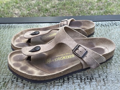 birkenstock gizeh tobacco