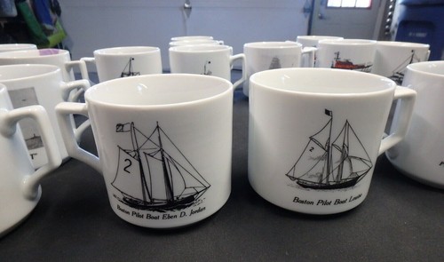 Boston Harbor Pilot Boat, Coffee Mug, Many Different - Nice, Unused. - Picture 5 of 10