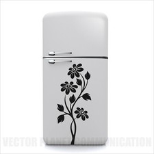wall stickers adesivo frigo fiori home decor cucina decorazione per parete a0903