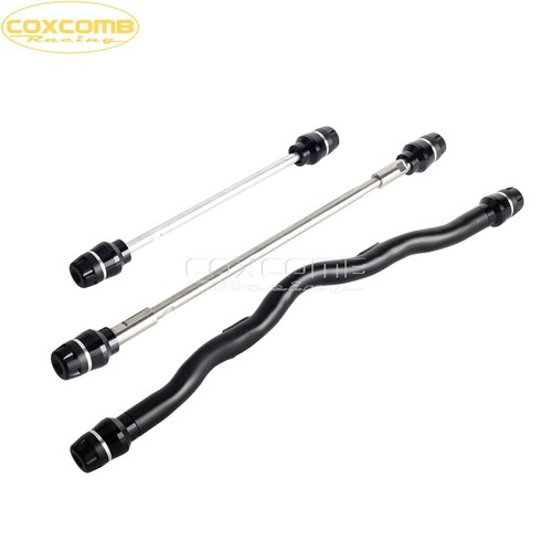 Bumper Crash Bar for Harley Sportster S RH1250S & Axle Fork Wheel Slider 2021-23 - Picture 8 of 24