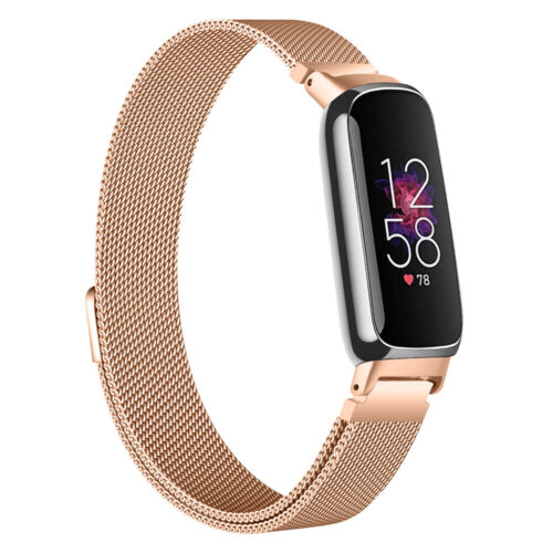 Cinturino Orologio Cinturino Magnetico per Fitbit Inspire 3 Rete Acciaio Inox - Foto 10 di 27