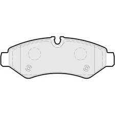 Apec Blue Brake Pads - Rear PD3919 - For Mercedes Benz Sprinter - OE Quality