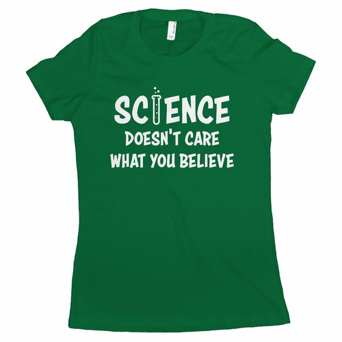 Science Doesnt Care What You Believe Women Shirt Science Shirts Women - Picture 3 of 12
