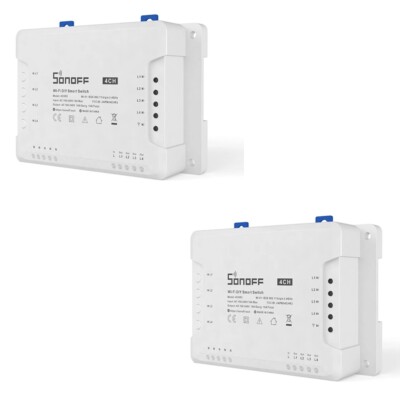 WLAN Schaltmodul SONOFF 4CH (Alexa & Google Kompatibel)