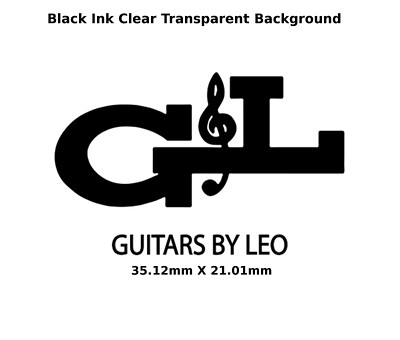 G&L Guitars By Leo guitar Decal head stocks Restoration water slide Logo 286b