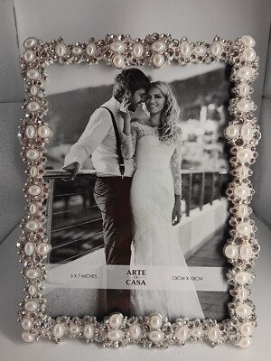 Frame Decorative Wedding/anniversary 5x7 Size Arte De Casa