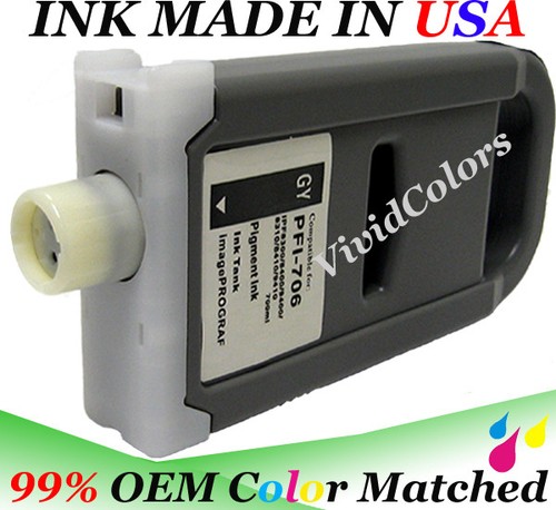 PFI-706 Ink Cartridges Replacement for Canon imagePROGRAF iPF8300 iPF8300S iPF8400F iPF8400S iPF8400SE iPF9400 iPF9400S Ink Tanks MBK BK C M Y R G GY B PC Pp M Pp GY