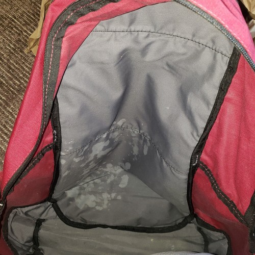 Nike Maroon Backpack Unisex Sports School Laptop Work Travel Career Lightweight - Picture 19 of 20