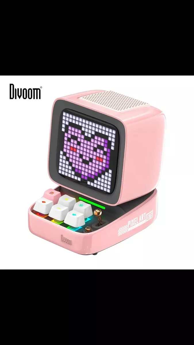 Divoom Ditoo-Pro Retro Pixel Art Bluetooth Portable Speaker