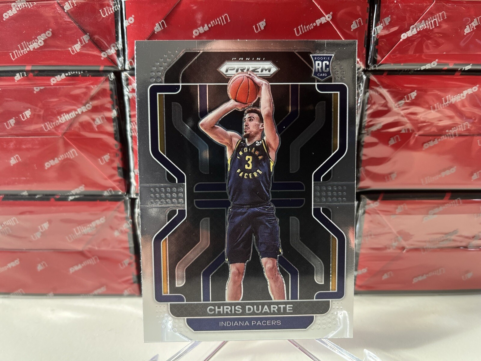 2021-22 NBA Prizm Chris Duarte #315 Base Rookie Card