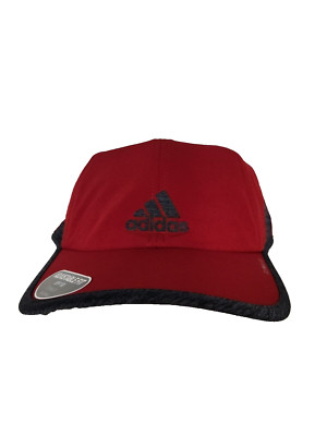 Adidas Maroon Superlite Adjustable Fit UPF 50 Baseball Cap - New
