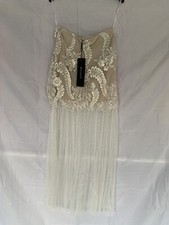 elliatt embroided netted dress size s 