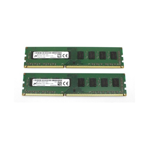 Micron 16 GB (2x8GB) DDR3L-1600 PC3L-12800U MT16KTF1G64AZ-1G6P1 #332441
