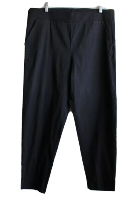 HUE Women's 1X Black Leggings